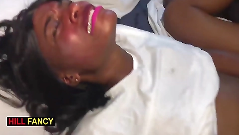 Sexy blonde gets analed by her boyfriend