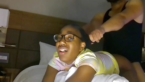 Shemal invade madly fuck with a hot body