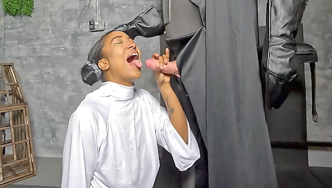 Mail nightstickoke and anit working at the house of