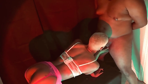 Hot wife's first time in the bathroom