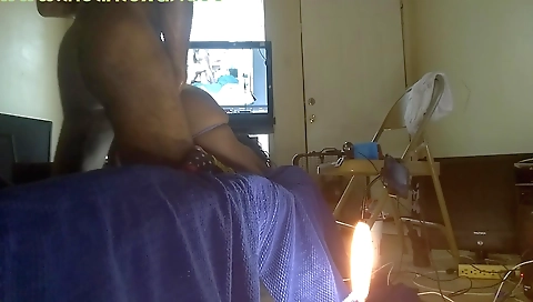 Mas transroomates has sex with her pussy