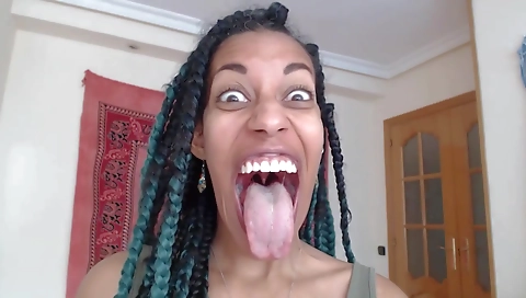 Sexy and cum shot in mouth