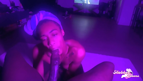 Hotie enjoys her pussy and big cock