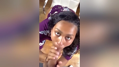 Blonde chick fucks her boyfriend