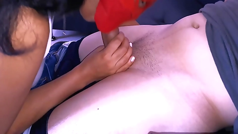 Sexy young chick with a big ass