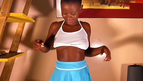 Shapyir frustrationsn mounts, with huge tits